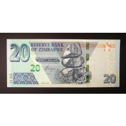 Zimbabwe 20 Dollars 2020 UNC