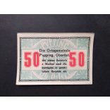 Austria 50 Heller 1920 Unc Pupping, Schaumburg 