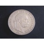 Hungary Ferenc József 5 Korona 1900 KB silver