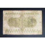 Japan 50 Sen 1938 F-