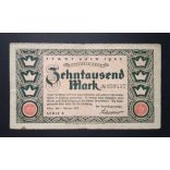 Germany 10000 Mark 1923 F Köln