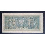 Románia 1 millió Lei 1947 F