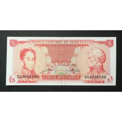 Venezuela 5 Bolivares 1989 UNC