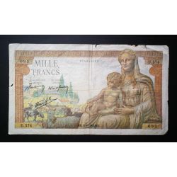 France 1000 Francs 1942 F-