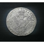 Magyarország I. Lipót 1/4 Tallér 1702 NB ezüst aXF