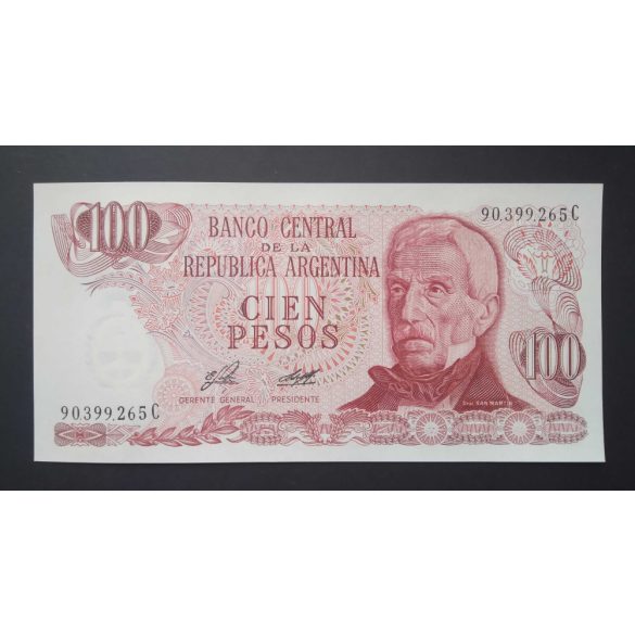 Argentína 100 Pesos 1976 aUnc