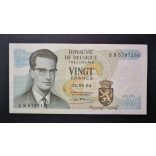 Belgium 20 Francs 1964 VF+