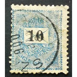   Hungary 1899 Letter, black cipher 10 kr. perf. 12 : 11 3/4 used