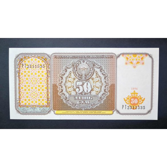 Üzbegisztán 50 Cym 1994 UNC