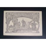 Portugália 20 Centavos 1922 XF