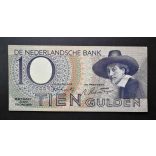 Netherlands 10 Gulden 1943 VF+