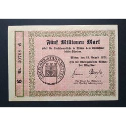 Germany Witten 5 Million Mark 1923 XF