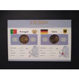 EU 2 Euro set of 2 Unc  Portugal 2012, Germany 2011