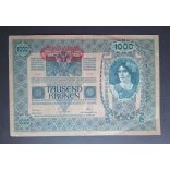 Ausztria-Magyarország 1000 Korona 1902/19 Deutschösterreich F