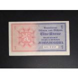 Protectorate of Bohemia and Moravia 1 Krone 1940 VF