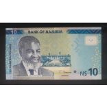 Namíbia 10 Dollars 2021 Unc