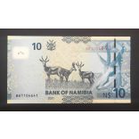 Namíbia 10 Dollars 2021 Unc
