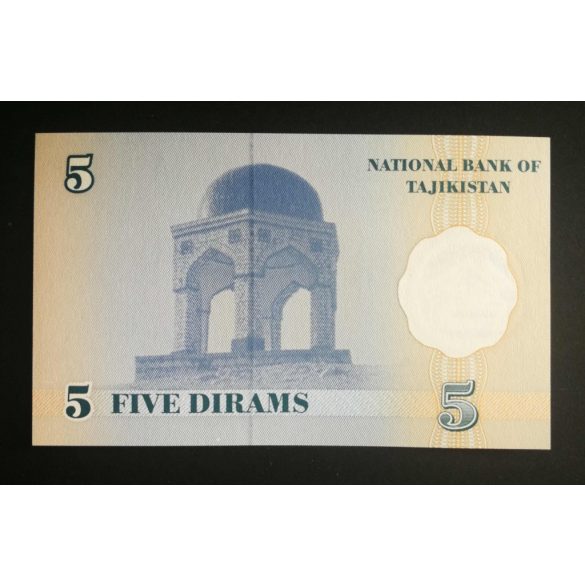 Tajikistan 5 Diram 1999 UNC