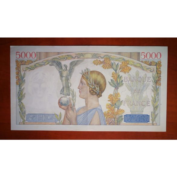 France 5000 Francs 1942 XF+