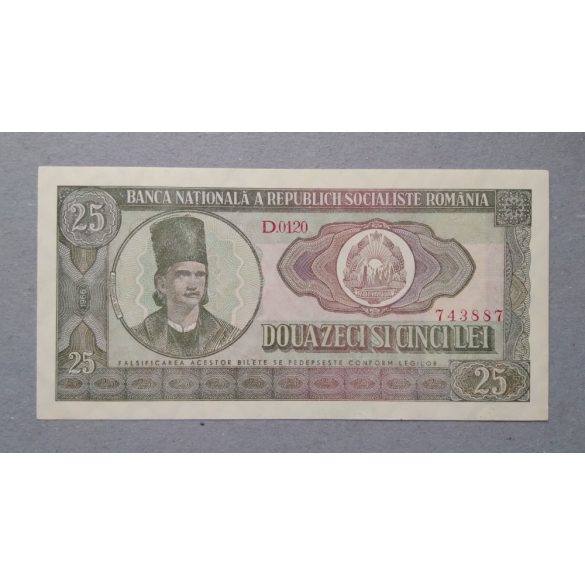 Románia 25 Lei 1966 Unc-