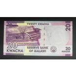 Malawi 20 Kwacha 2016 Unc