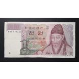 South Korea 1000 Won 1983 XF