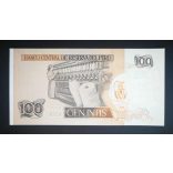 Peru 100 Intis 1987 Unc 
