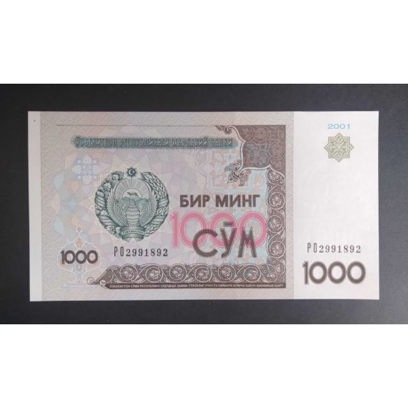 Üzbegisztán 1000 Sym 2001 UNC 