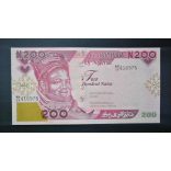 Nigeria 200 Naira 2023 UNC 
