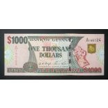 Guyana 1000 Dollars 2002 UNC