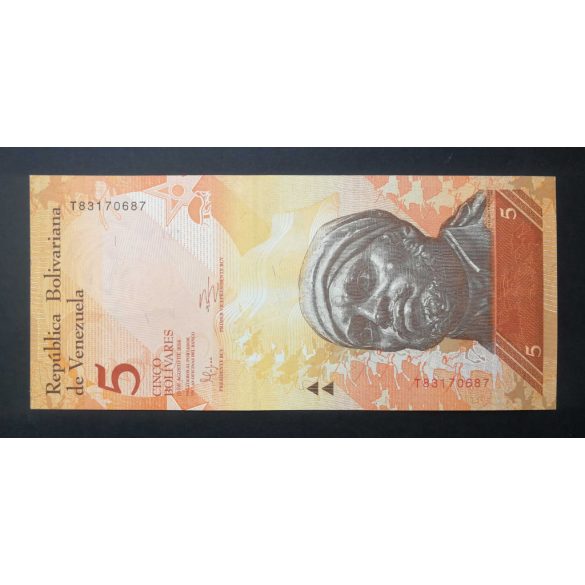 Venezuela 5 Bolivares 2014 UNC 