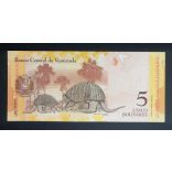 Venezuela 5 Bolivares 2014 UNC 