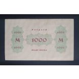 Németország Gotha 1000 Mark 1923 VF 
