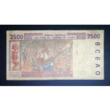 Nyugat-afrikai Államok Szenegál 2500 Francs 1994 VG+