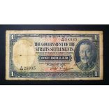Straits Settlements 1 Dollar 1935 VG+
