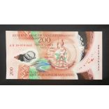 Vanuatu 200 Vatu 2020 UNC