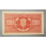 Finland 20 Mark 1922 VF
