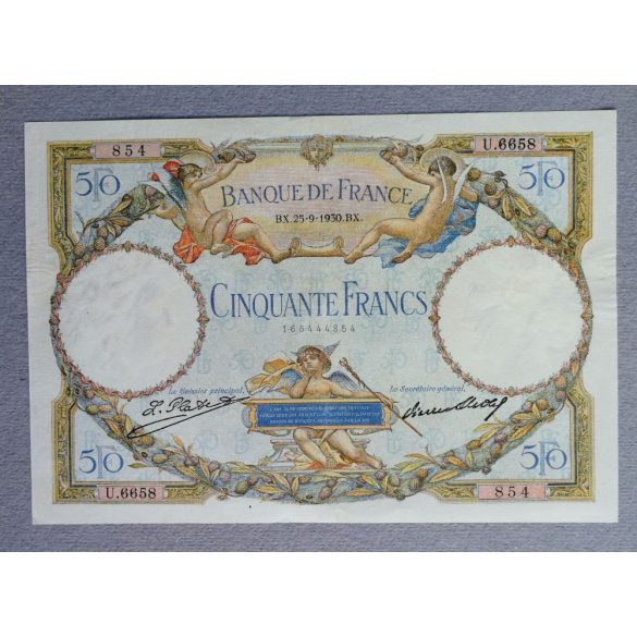 Franciaország 50 Francs 1930 restaurált