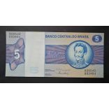 Brazíl 5 Cruzeiros 1979 Unc