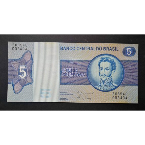 Brazíl 5 Cruzeiros 1979 Unc