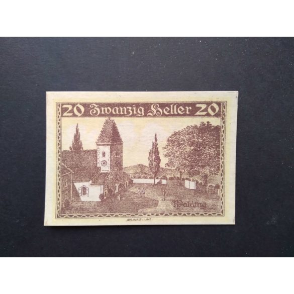 Ausztria 20 Heller Walding 1920 Unc 