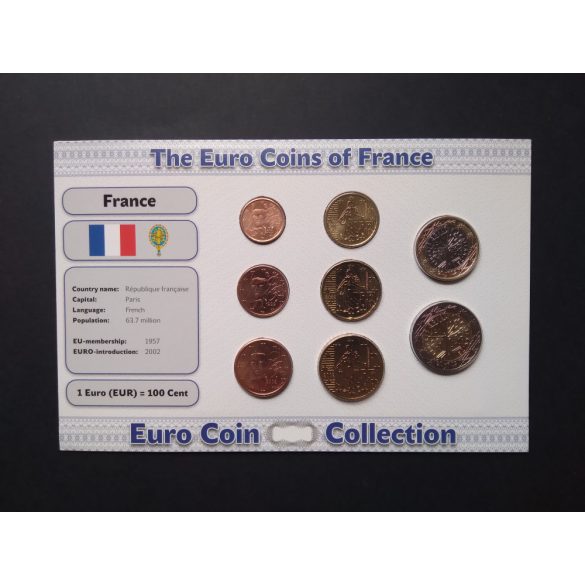 EU Euro set Unc France