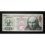 Mexikó 10 Pesos 1975 UNC