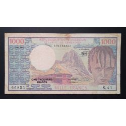 Kamerun 1000 Francs 1984 VG+