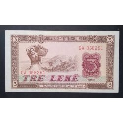 Albania 3 Leke 1964 Unc