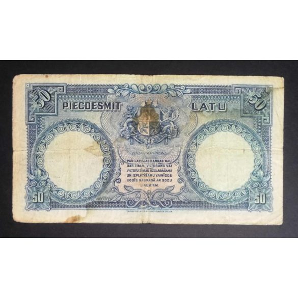Latvia 50 Latu 1934 F