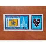 1976 Interphil, cut, stamped