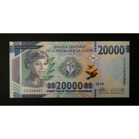 Guinea 20000 Francs 2018 UNC