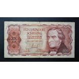 Ausztria 500 Schilling 1965 F-