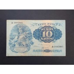 Észtország 10 Krooni 1937 F